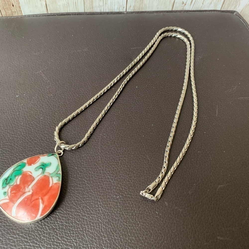 Handcrafted 925 necklace - Picture 3 of 6